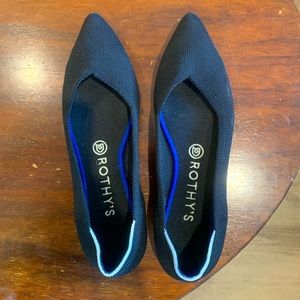 Rothy’s Black Point Size 8